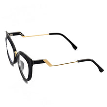 Load image into Gallery viewer, 48113 Cat Eye Anti-blue Light Plastic Titanium Glasses Frames Retro Ultralight Men Women Optical Computer EyeGlasses