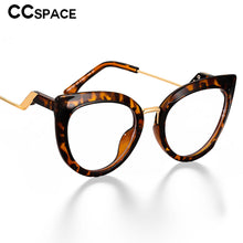 Load image into Gallery viewer, 48113 Cat Eye Anti-blue Light Plastic Titanium Glasses Frames Retro Ultralight Men Women Optical Computer EyeGlasses