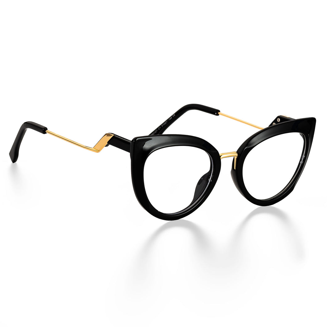 48113 Cat Eye Anti-blue Light Plastic Titanium Glasses Frames Retro Ultralight Men Women Optical Computer EyeGlasses