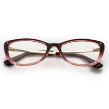Load image into Gallery viewer, 48123 Cat Eye Retro Small Glasses Frames Women Optical Computer Glasses