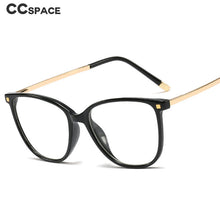 Load image into Gallery viewer, 48126 Anti-Blue Light Plastic Titanium Glasses Frames Retro Round Rivet Men Women Optical Computer Eyeglasses