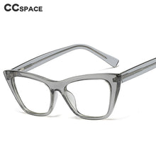 Load image into Gallery viewer, 48138 Women Anti-blue Light Cat Eye Plastic Titanium Glasses Frames Optical Computer Glasses