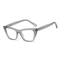 Load image into Gallery viewer, 48138 Women Anti-blue Light Cat Eye Plastic Titanium Glasses Frames Optical Computer Glasses