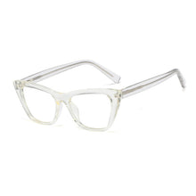 Load image into Gallery viewer, 48138 Women Anti-blue Light Cat Eye Plastic Titanium Glasses Frames Optical Computer Glasses