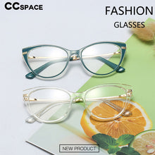 Load image into Gallery viewer, 48146 Cat Eye Anti blue light Plastic Titanium Retro Women Optical Glasses Frames Computer Glasses
