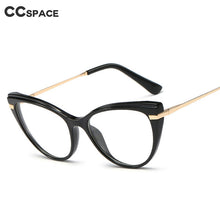 Load image into Gallery viewer, 48146 Cat Eye Anti blue light Plastic Titanium Retro Women Optical Glasses Frames Computer Glasses