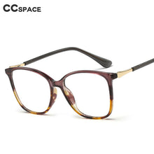 Load image into Gallery viewer, 48148 Cat Eye Anti Blue Light Square Plastic Titanium Glasses Frames Men Women Optical Computer Glasses