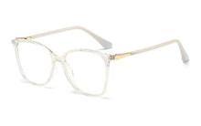 Load image into Gallery viewer, 48148 Cat Eye Anti Blue Light Square Plastic Titanium Glasses Frames Men Women Optical Computer Glasses