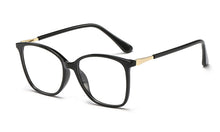 Load image into Gallery viewer, 48148 Cat Eye Anti Blue Light Square Plastic Titanium Glasses Frames Men Women Optical Computer Glasses