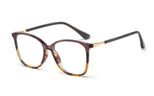 Load image into Gallery viewer, 48148 Cat Eye Anti Blue Light Square Plastic Titanium Glasses Frames Men Women Optical Computer Glasses