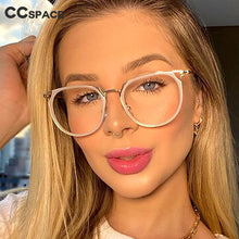 Load image into Gallery viewer, 48150 Cat Eye Retro Plastic Titanium Anti-Blue Light Glasses Frames Women Optical Computer EyeGlasses