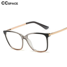 Load image into Gallery viewer, 48152 Retro Cat Eye Plastic Titanium Anti Blue Light Glasses Frames Ultralight Men Women Optical Computer Glasses