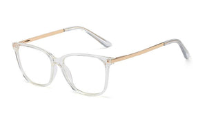 48152 Retro Cat Eye Plastic Titanium Anti Blue Light Glasses Frames Ultralight Men Women Optical Computer Glasses