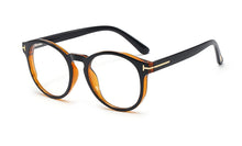 Load image into Gallery viewer, 48153 Round Plastic Titanium Glasses Frames Ultralight Cat Eye Men Women Optical Computer Glasses