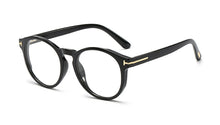 Load image into Gallery viewer, 48153 Round Plastic Titanium Glasses Frames Ultralight Cat Eye Men Women Optical Computer Glasses