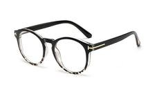 Load image into Gallery viewer, 48153 Round Plastic Titanium Glasses Frames Ultralight Cat Eye Men Women Optical Computer Glasses