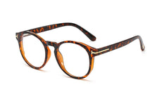 Load image into Gallery viewer, 48153 Round Plastic Titanium Glasses Frames Ultralight Cat Eye Men Women Optical Computer Glasses