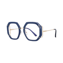 Load image into Gallery viewer, 48154 Oversized Brand Glasses Frames Polygon Anti Blue Men Women Optical Computer Glasses