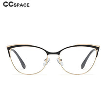 Load image into Gallery viewer, 48157 Plastic Titanium Metal Glasses Frames Cat Eye Ultralight Men Women Optical Computer Glasses