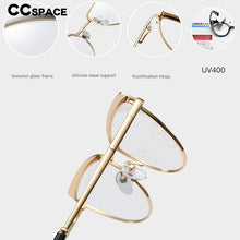 Load image into Gallery viewer, 48158 Cat Eye Metal Glasses Frames Blue Light Filter Retro Women Optical Computer Glasses