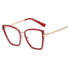 Load image into Gallery viewer, 48162 Retro Anti Blue Light Glasses Frames Simple Men Women Optical Computer Glasses