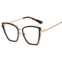 Load image into Gallery viewer, 48162 Retro Anti Blue Light Glasses Frames Simple Men Women Optical Computer Glasses