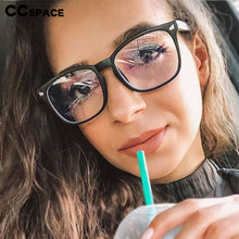 Load image into Gallery viewer, 48164 Men Women Anti-blue Light Square Glasses Frames Optical Ultralight Computer Glasses