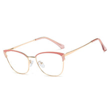 Carica l&#39;immagine nel visualizzatore di Gallery, 48165 Cat Eye Ultralight Glasses Frames Retro Men Women Optical Computer Glasses