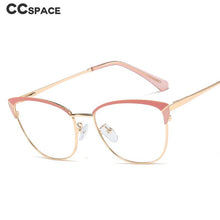 Carica l&#39;immagine nel visualizzatore di Gallery, 48165 Cat Eye Ultralight Glasses Frames Retro Men Women Optical Computer Glasses