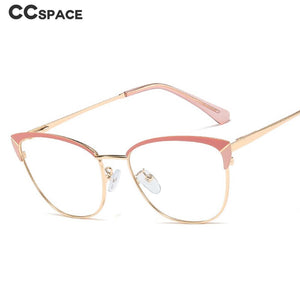 48165 Cat Eye Ultralight Glasses Frames Retro Men Women Optical Computer Glasses