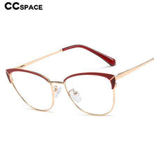 Carica l&#39;immagine nel visualizzatore di Gallery, 48165 Cat Eye Ultralight Glasses Frames Retro Men Women Optical Computer Glasses
