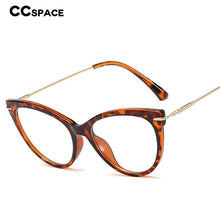 Load image into Gallery viewer, 48174  Cat Eye Round Anti-blue Light Optical Glasses Frames Retro Women Computer EyeGlasses
