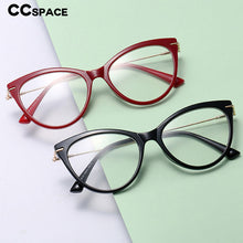 Load image into Gallery viewer, 48174  Cat Eye Round Anti-blue Light Optical Glasses Frames Retro Women Computer EyeGlasses