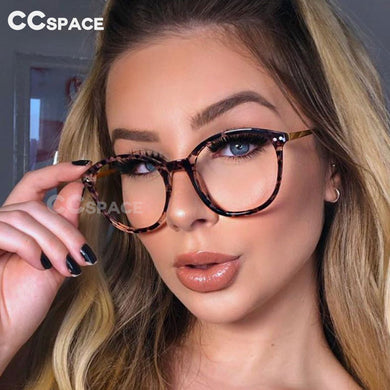 48176 Vintage Cat Eye Plastic Titanium Glasses Frames Ultralight Men Women Optical Computer Glasses