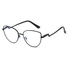 Load image into Gallery viewer, 48177 Retro Cat Eye Metal Optical Glasses Frames Women Ultralight Computer Glasses