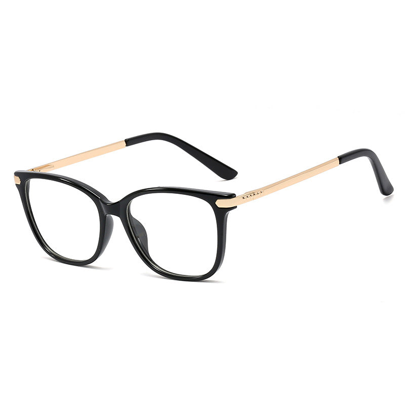 48178 TR90 Square Cat Eye Glasses Frames Retro Women Optical Computer Glasses