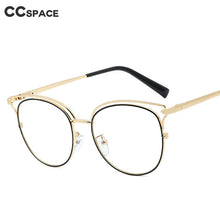 Load image into Gallery viewer, 48185 Anti-blue Light Vintage Cat Eye Metal Glasses Frames Men Women Optical Computer Glasses