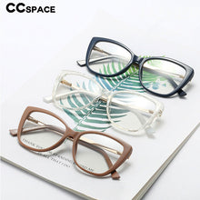 Load image into Gallery viewer, 48187 Plastic Titanium Glasses Frames Vintage Square Ultralight Men Women Optical Computer Glasses