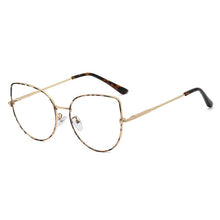 Load image into Gallery viewer, 48191 Anti Blue Light Women Optical Glasses Frames Vintage Cat Eye Metal Computer Glasses