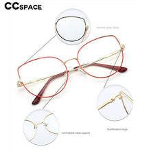 Load image into Gallery viewer, 48191 Anti Blue Light Women Optical Glasses Frames Vintage Cat Eye Metal Computer Glasses