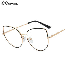 Load image into Gallery viewer, 48191 Anti Blue Light Women Optical Glasses Frames Vintage Cat Eye Metal Computer Glasses