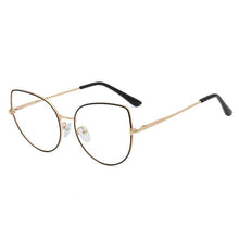 Load image into Gallery viewer, 48191 Anti Blue Light Women Optical Glasses Frames Vintage Cat Eye Metal Computer Glasses