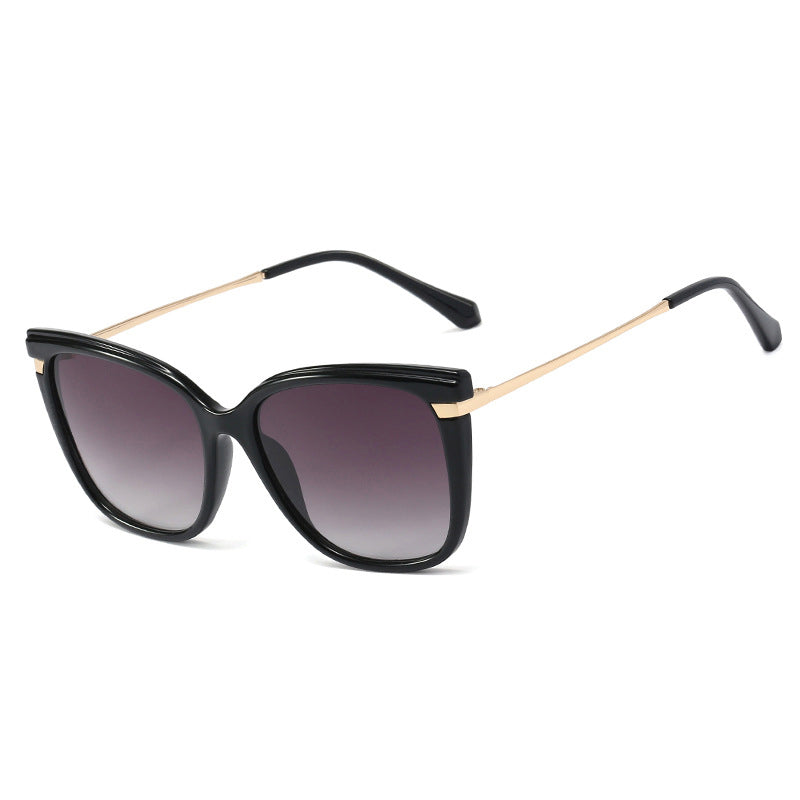 48206 Cat Eye Gradient Lens Sunglasses Retro Men Women Shades UV400 Vintage Glasses