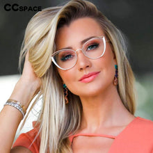 Load image into Gallery viewer, 48222 Anti-Blue Light Cat Eye Ultralight Metal Frames Men Women Optical  Computer Glasses
