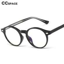 Load image into Gallery viewer, 48226 Round Plastic Titanium Glasses Frames Anti-blue Light Ultralight Men Women Optical Computer Glasses