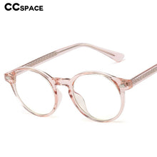 Load image into Gallery viewer, 48226 Round Plastic Titanium Glasses Frames Anti-blue Light Ultralight Men Women Optical Computer Glasses
