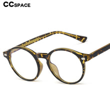 Load image into Gallery viewer, 48226 Round Plastic Titanium Glasses Frames Anti-blue Light Ultralight Men Women Optical Computer Glasses