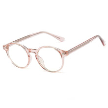 Load image into Gallery viewer, 48226 Round Plastic Titanium Glasses Frames Anti-blue Light Ultralight Men Women Optical Computer Glasses