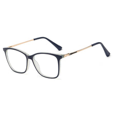 Load image into Gallery viewer, 48231 TR90 Square Glasses Frames Ultralight Cat Eye Men Women Optical Computer Glasses
