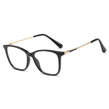 Load image into Gallery viewer, 48231 TR90 Square Glasses Frames Ultralight Cat Eye Men Women Optical Computer Glasses